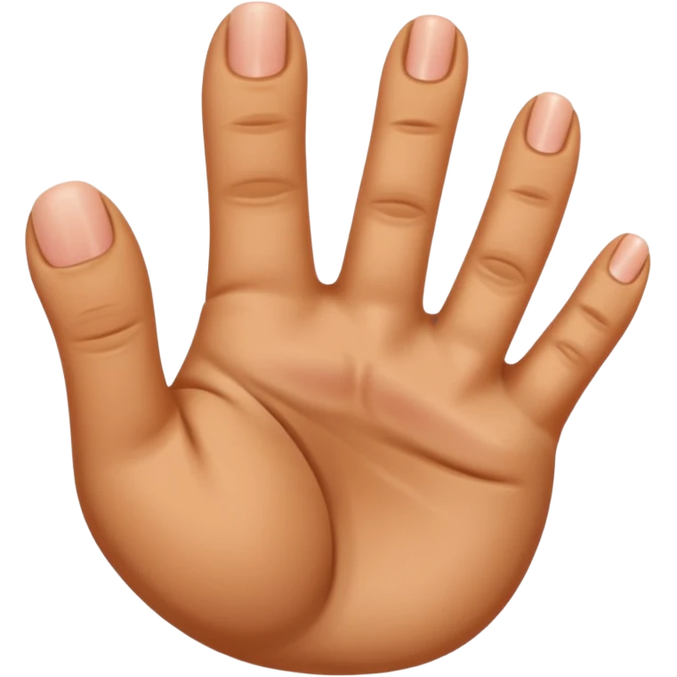 Middle finger toes emoji