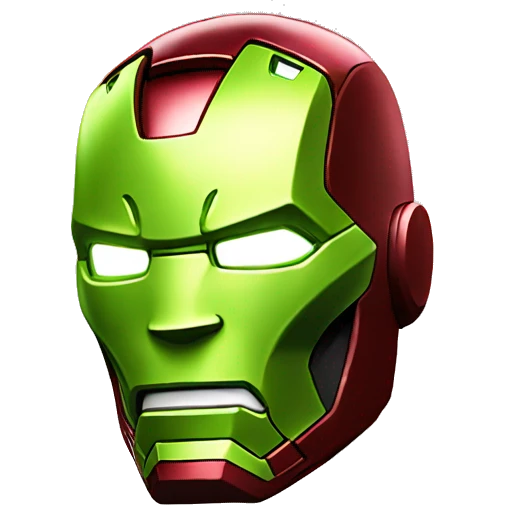 ironman in hulk mode 3d emoji emoji