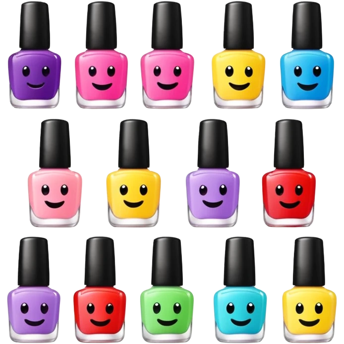 nail related emojis emoji