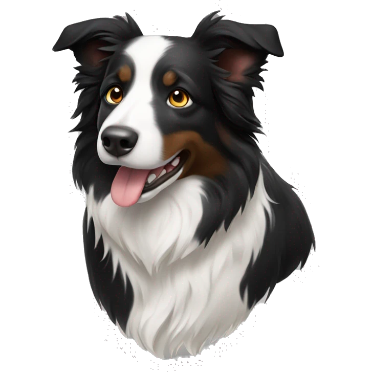Border collie emoji