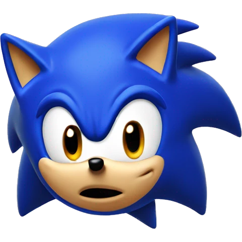 sonic the hedgehog emoji