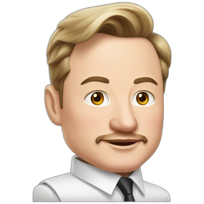 Elon musk like Lukashenko emoji