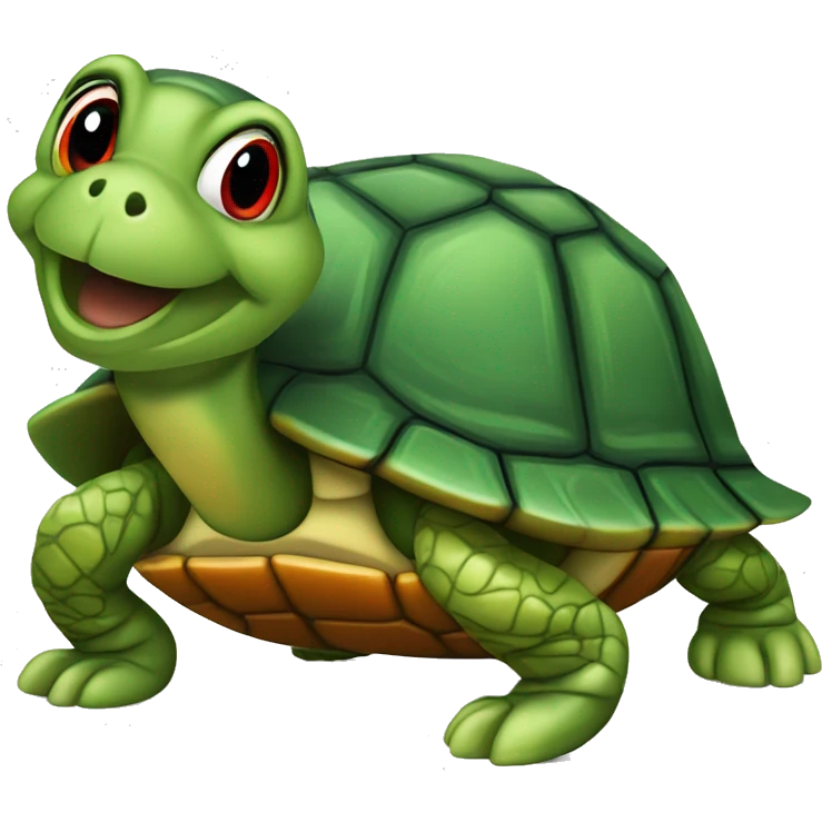 Red eared slider turtle emoji