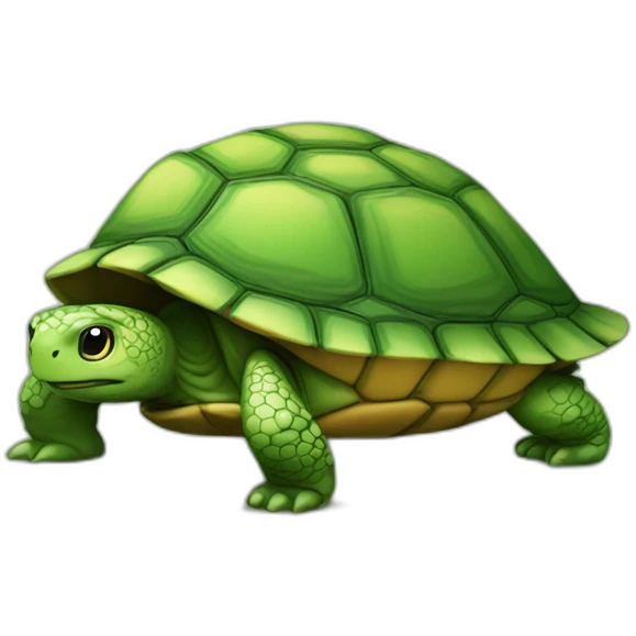 Chat sur tortue emoji