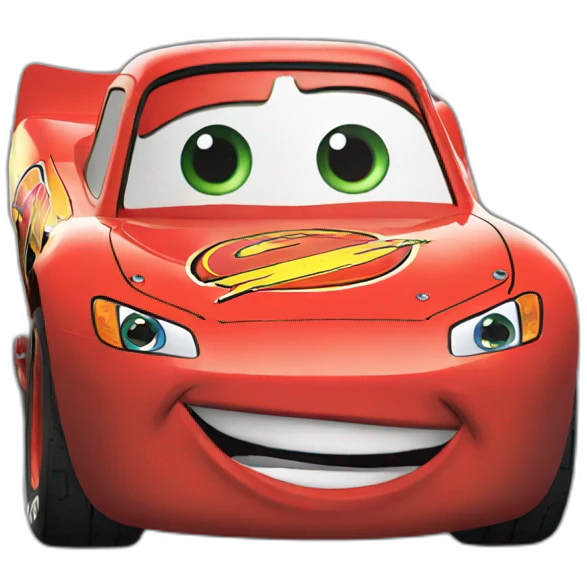 Lightning McQueen emoji