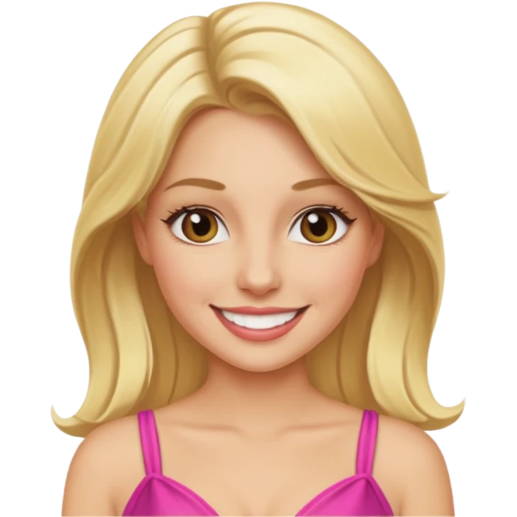 Blonde bachelorette emoji