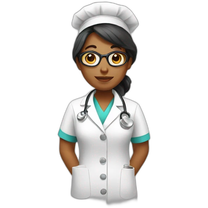 Doctor she cooking emoji