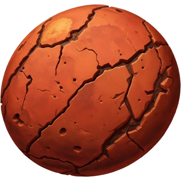 planet mars in space emoji
