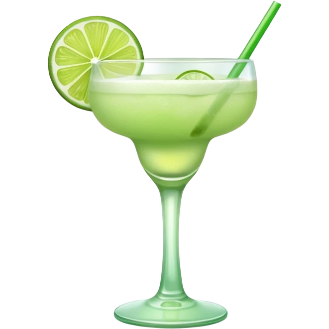 Mach mir einen Lime Sour Cocktail und nimm ein schönes glas emoji