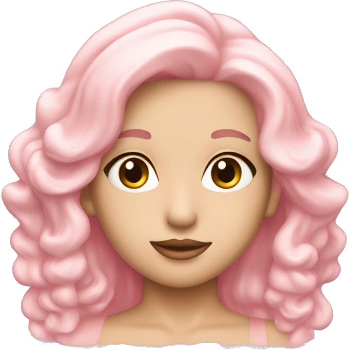 Cœur pastel rose emoji