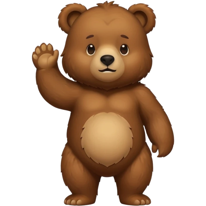 A bear emoji