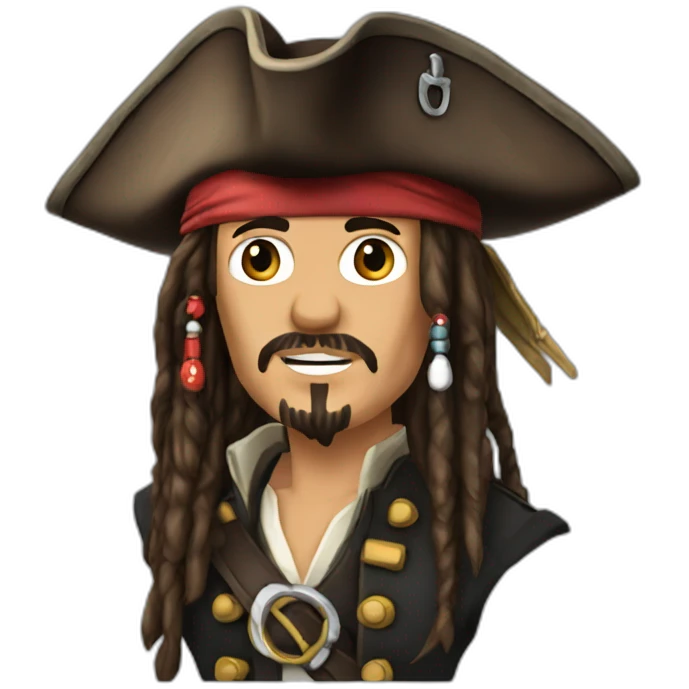 Capt. Jack Sparrow emoji