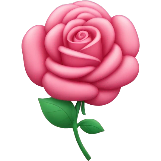 ballon rose de forme allongé avec au but un renfncement emoji