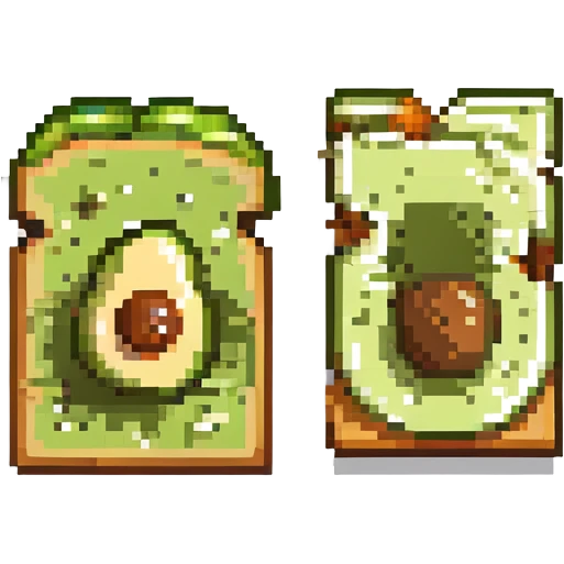 avocado on bread emoji