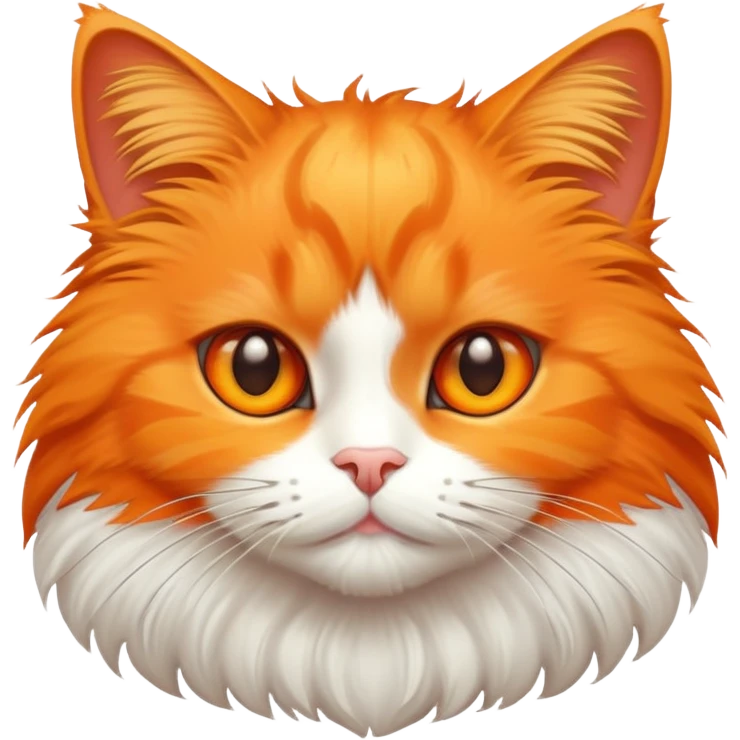 tangerine cat emoji