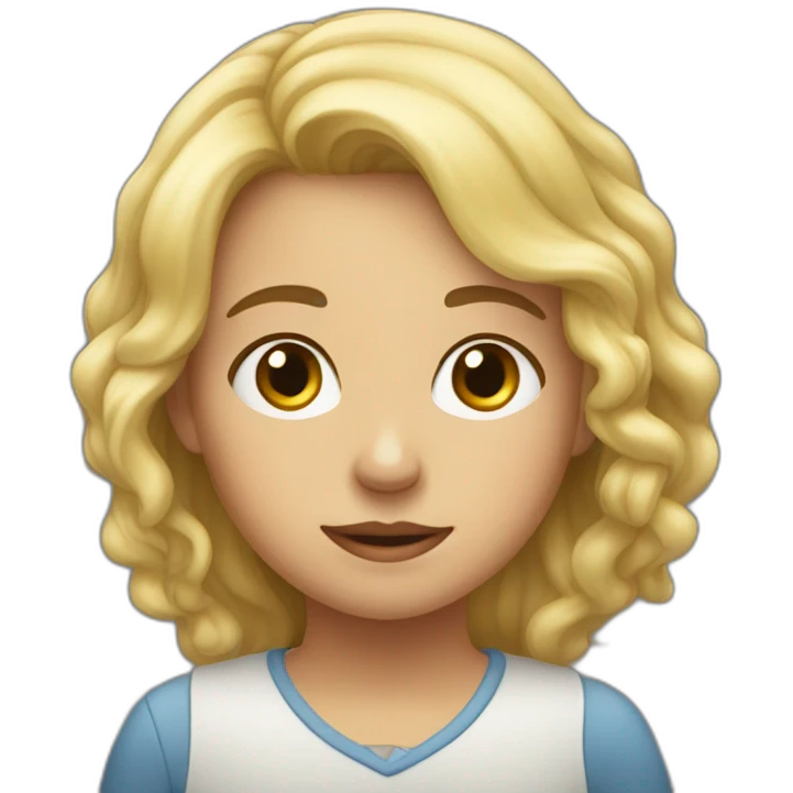 une fille pauvre emoji