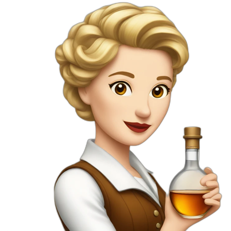 Elisabeth Lévy whisky emoji