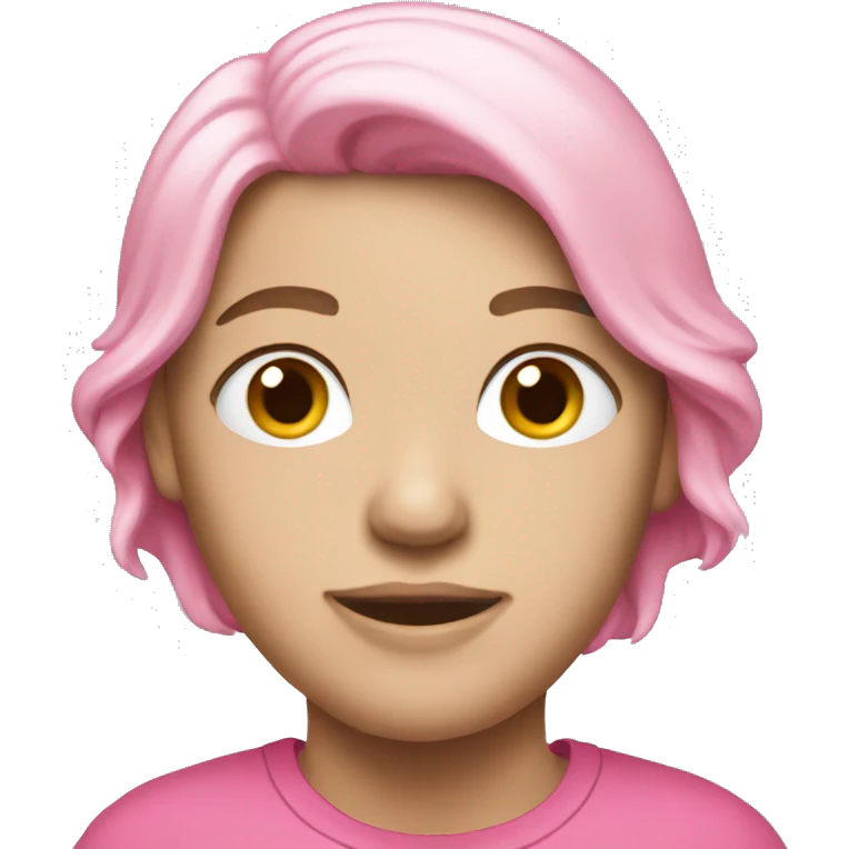 pink headt emoji