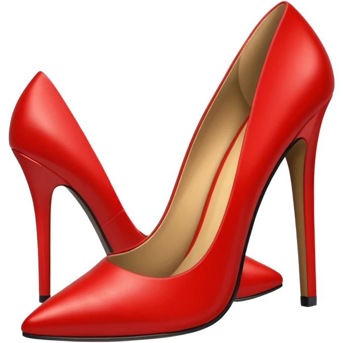 Red shoes for women emoji