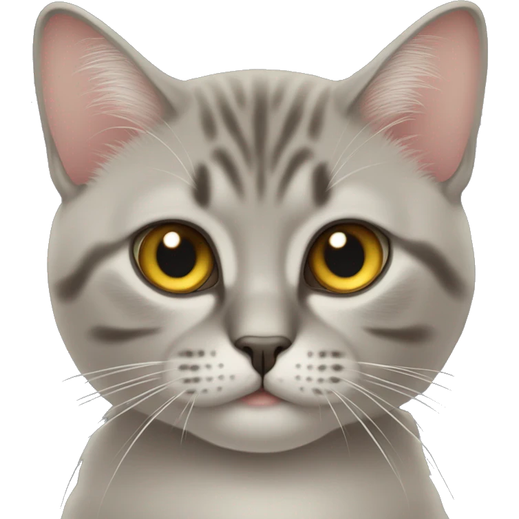 Siam Katze hält sich die Augen zu  emoji