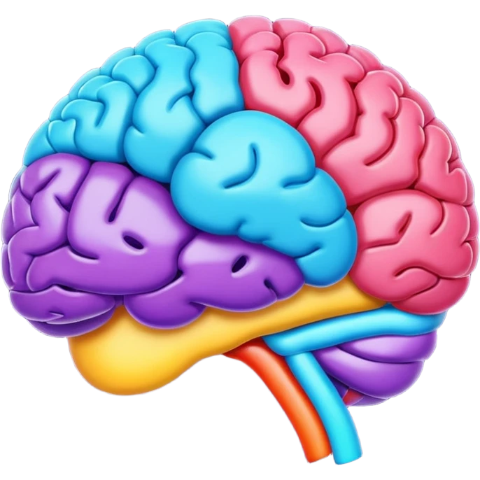 emoji brain color of google emoji