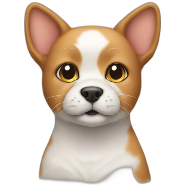 a dog cat emoji