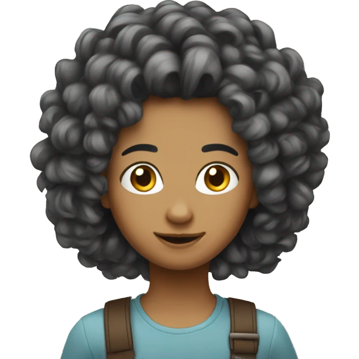 Poux cheveux emoji