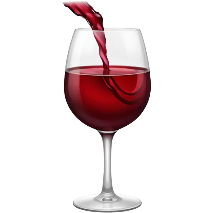 glass of red wine emoji