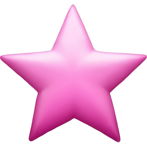 pink star emoji