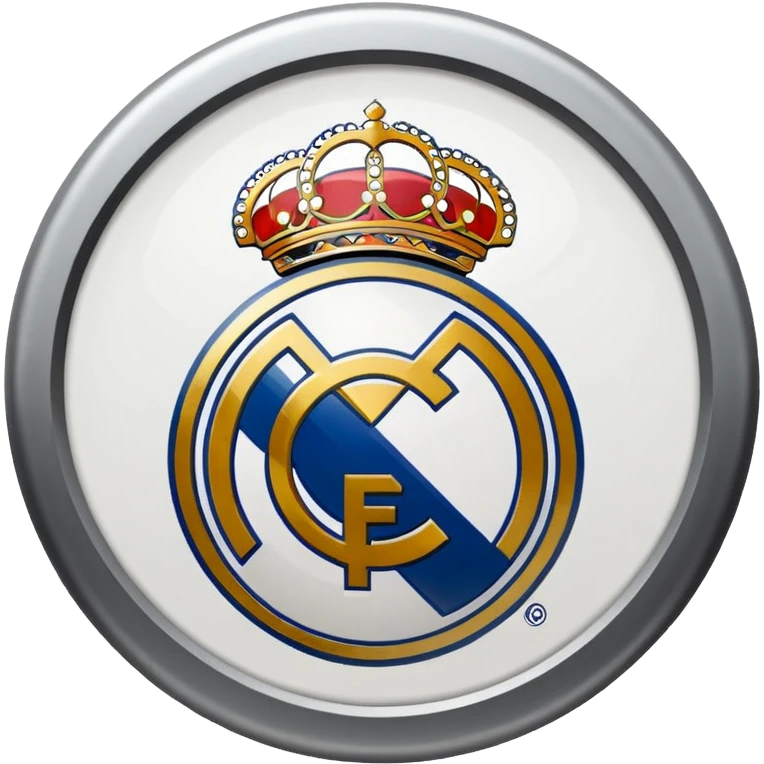 Real madrid logo  emoji