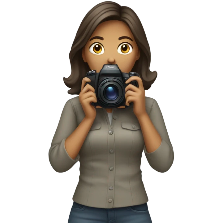 Camera woman emoji
