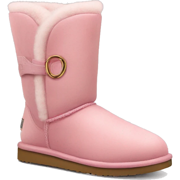Ugg boots tasmins pink emoji