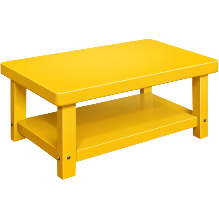 yellow coffe table
 emoji