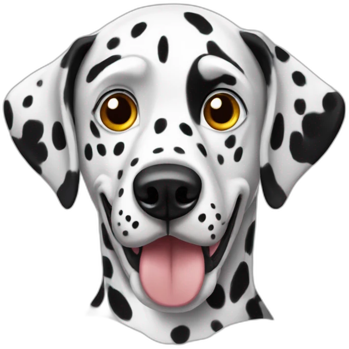 Dalmatian the Jocker emoji