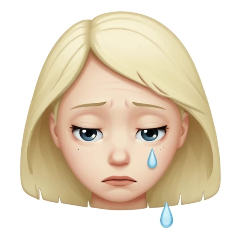 Just heard a sad story and don't know how to react emoji