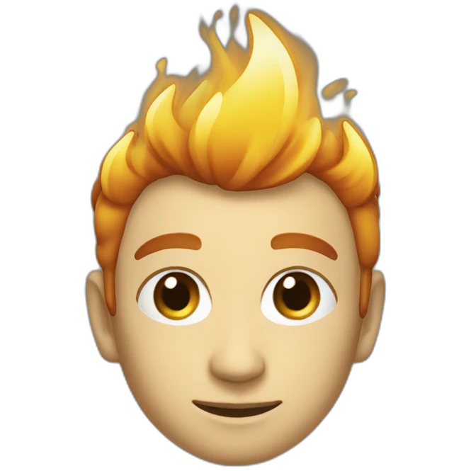 Feu et eau-élémentaire emoji
