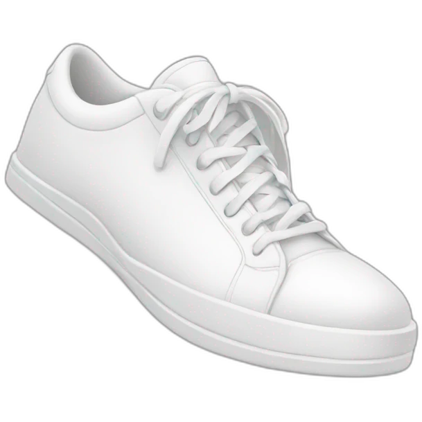 White shoe emoji