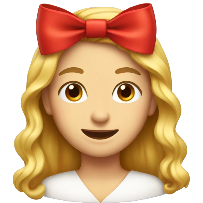 red bow emoji