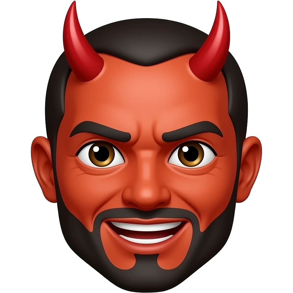 devil face emoji