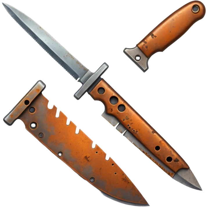 rusted knife  emoji
