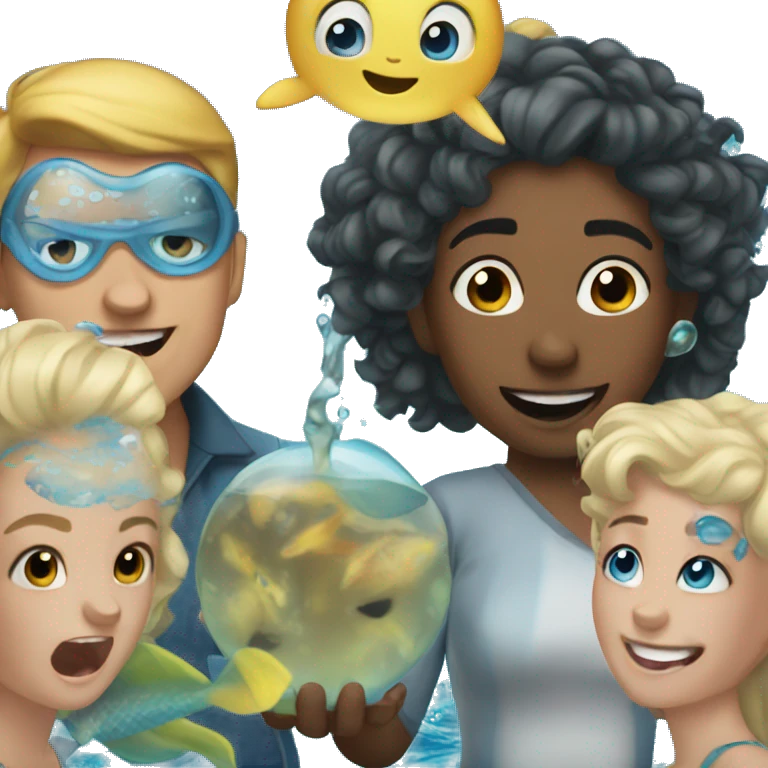 H2O just add water mermaids emoji