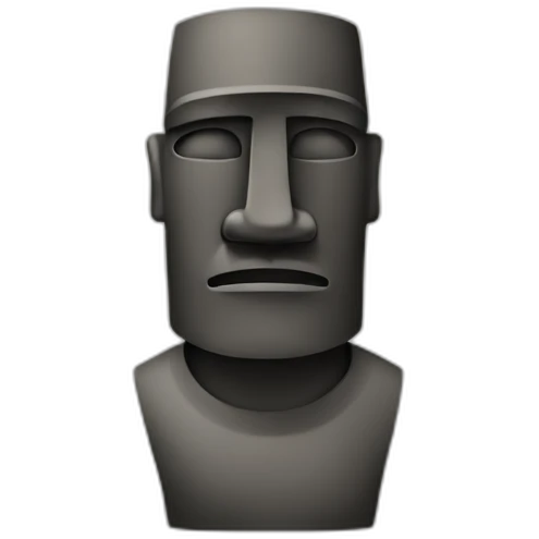 Moai emoji