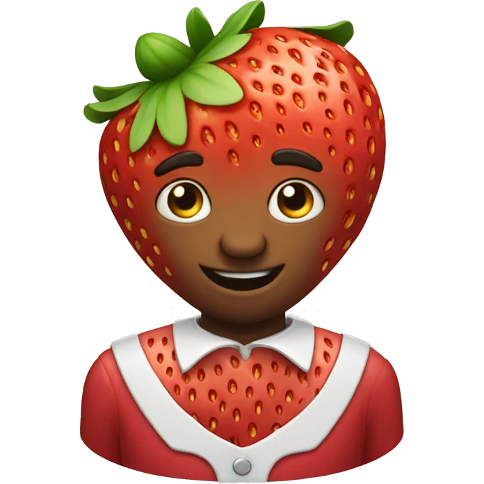 strawberry man emoji