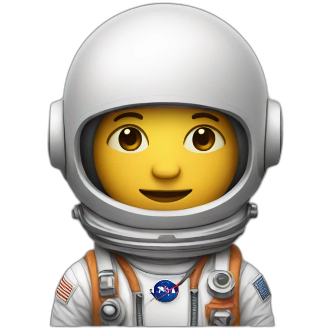 hippie astronaut emoji