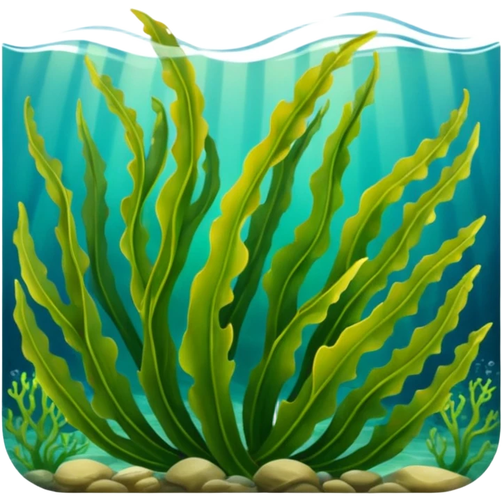 kelp in sea emoji