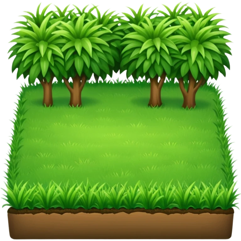 grass backyard emoji