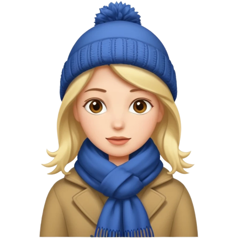 Winter Photo female emoji