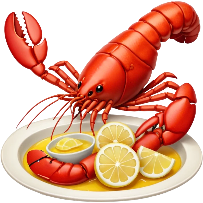 lobster meal emoji
