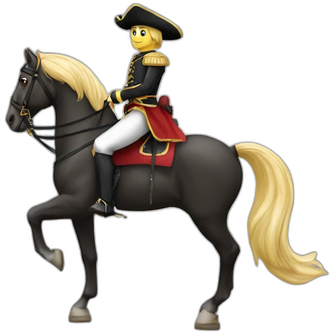 Cavaliere sur cheval emoji