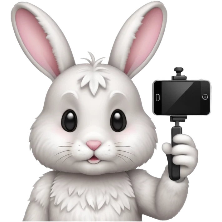 bunny selfie emoji